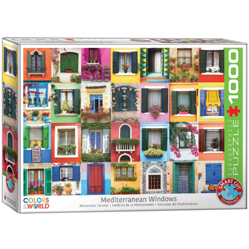 Puzzle 1000p fenetre mediterenneenne eurographics