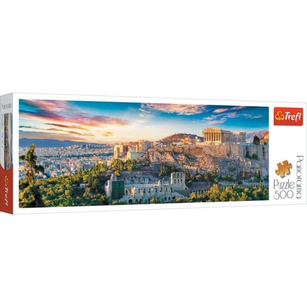 Puz 500p panorama acropolis athene trefl