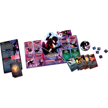 Dice Throne Marvel : Scarlet Witch-Thor-Loki-Spiderman Miles Morales