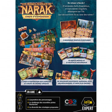 Les Ruines Perdues De Narak : Chefs d'Expédition