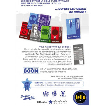 Two Rooms and a Boom - Edition Bleue